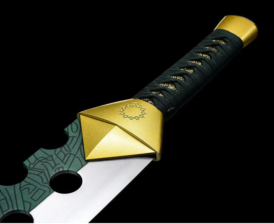 The Seven Deadly Sin Meliodas's Sword Green Cosplay