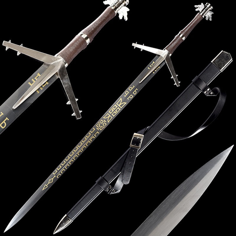 The Witcher Wild Hunt Aerondight Stainless Steel Medieval Sword