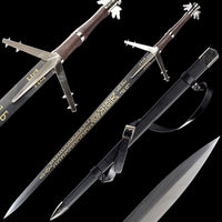 The Witcher Wild Hunt Aerondight Stainless Steel Medieval Sword