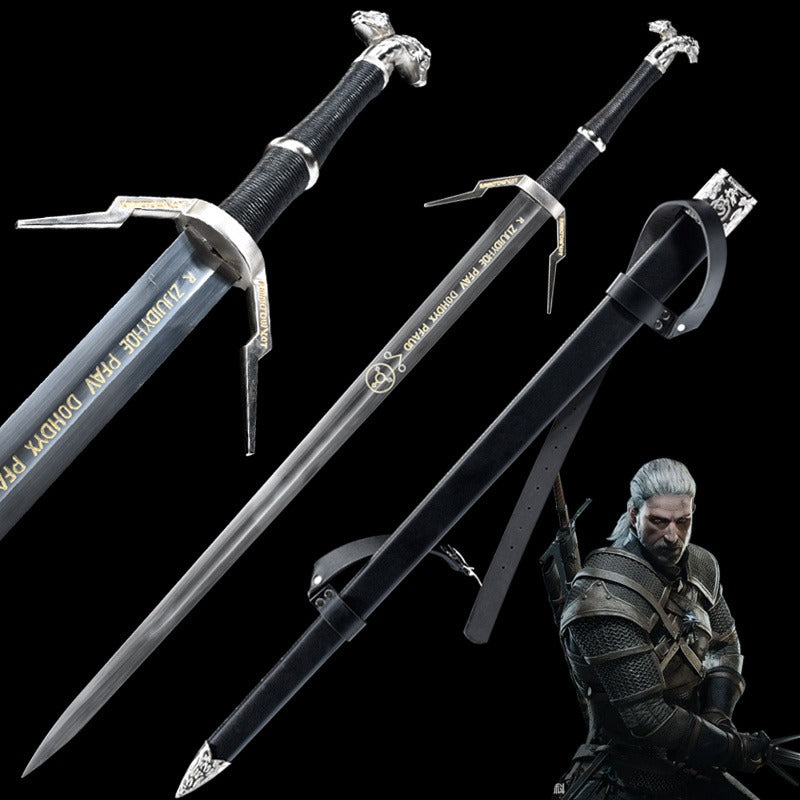 The Witcher Wild Hunt Geralt Medieval Sword