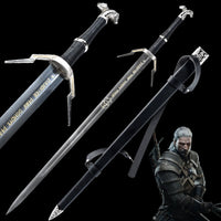 The Witcher Wild Hunt Geralt Medieval Sword