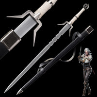 The Witcher Wild Hunt Stainless Steel Ciri's Medieval Sword