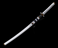 Valorant Carbon Steel Game Sword Katana White Blade
