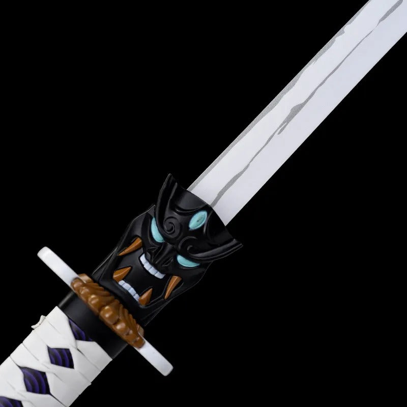 Valorant Carbon Steel Game Sword Katana White Blade