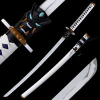 Valorant Carbon Steel Game Sword Katana White Blade