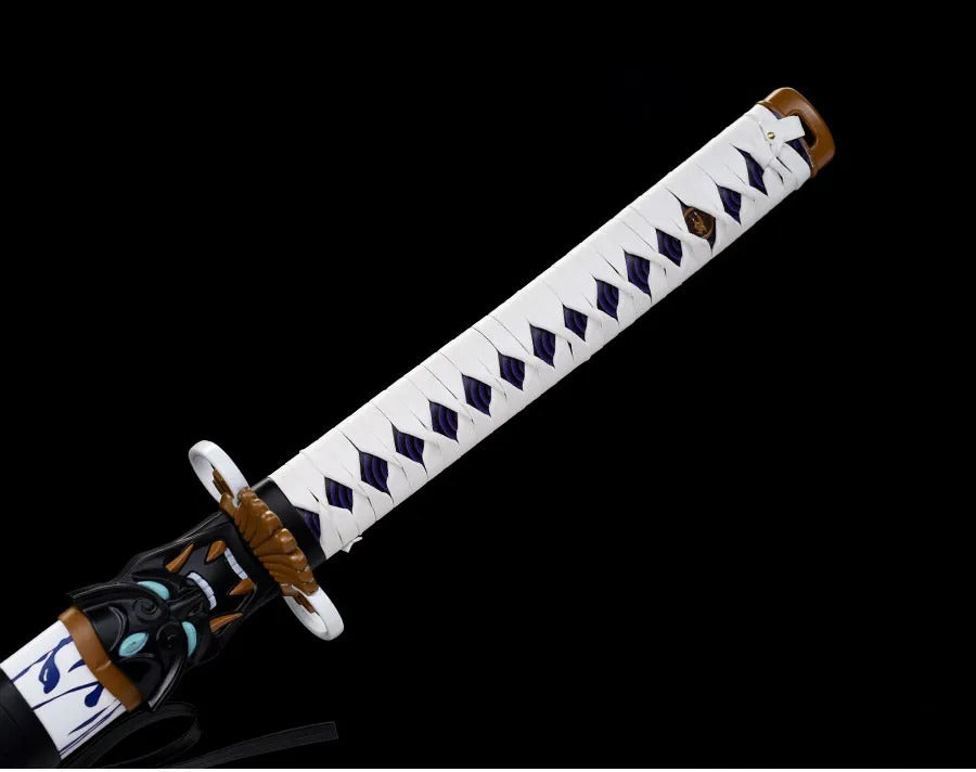 Valorant Carbon Steel Game Sword Katana White Blade