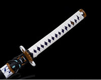 Valorant Carbon Steel Game Sword Katana White Blade