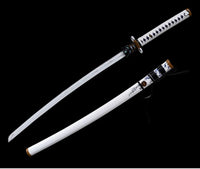 Valorant Carbon Steel Game Sword Katana White Blade